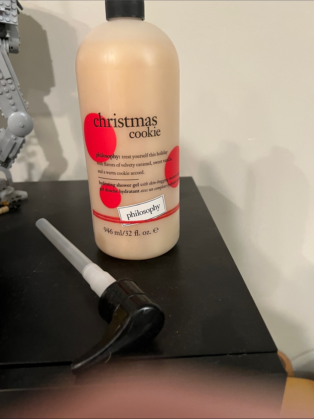 Sealed Philosophy Christmas Cookie Nourishing Shower Gel – Cream with pump